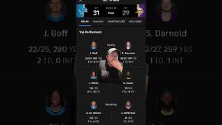 Detroit Lions hold off the Minnesota Vikings greenscreen nfl football detroit vikings [upl. by Granthem435]