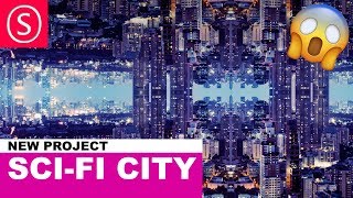 Affinity Photo  SciFi City Project EP 01  Blade Runner Inspired [upl. by Ku]