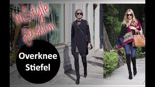 OverkneeStiefel kombinieren So trägst du den Herbsttrend [upl. by Tirb]