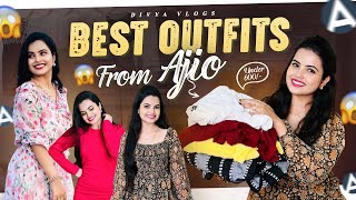 Ajio Maxi dress Haul  Vacation DressesOutfits Under 600rs  How to Apply Ajio coupon  Divya Vlogs [upl. by Sig]