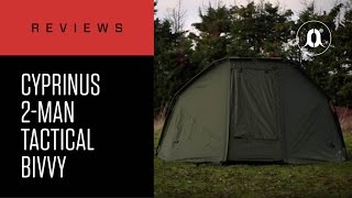 CARPologyTV  Cyprinus 2Man Tactical Bivvy Review [upl. by Mackey]