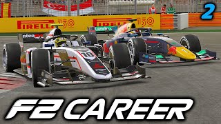 F2 2022 Career Mode  BOLD MOVES AND FULL SENDS  Bahrain Feature Race [upl. by Saidnac22]