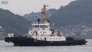 HARUKAZE はるかぜ Tugboat タグボート 春風海運 関門海峡 2015JUL [upl. by Demahum264]