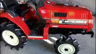 Mini tractor Mitsubishi MT14 [upl. by Yeh]