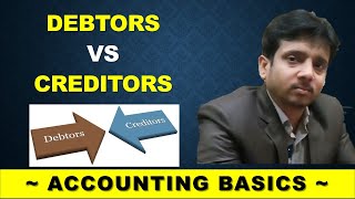 Difference between Debtors and Creditors in hindi  Debtors Vs Creditors  Accounting Terms  TAC [upl. by Austreng972]