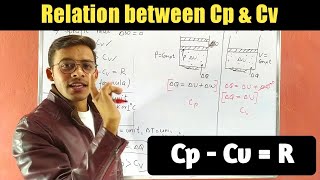 Thermodynamicslecture10Relation Between Cp And Cv specific heat at constant volume and pressure [upl. by Kcirddehs89]