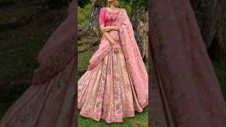 🔥Engegment special chaniya choli looks ideas 💞shorts lehenga wedding fashion lookchaniyacholi [upl. by Ramak]