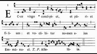 Ecce virgo 4th Sunday of Advent Communion [upl. by Siesser]