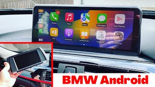 BMW F Series Falcon Display Android install F30 F31 F32 F33 F34 [upl. by Yeroc163]