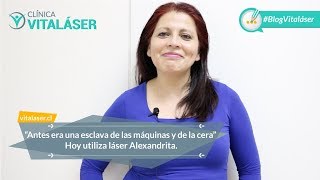 Testimonio Depilación Láser quotAntes era una esclava de las máquinas y de la ceraquot [upl. by Evad]