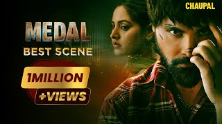 Jayy Randhawa Emotional Scene  Medal  Latest Punjabi Movies 2023  Punjabi Action Movie  Chaupal [upl. by Anert]