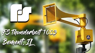 Federal Signal Thunderbolt 1003  Alert amp Undulating HiLo  Bement IL [upl. by Sidoma]