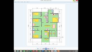 AutoCAD Tutorial Bahasa Melayu  Membina Lukisan Pelan Bangunan Rumah Lengkap [upl. by Sueaddaht]