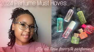 MY MOST COMPLIMENTED PERFUMES ♡  2024 MUST HAVE PERFUMES  AFFORDABLE FRAGRANCES [upl. by Yanarp491]