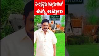 నిమ్మకూరులో హరికృష్ణ ఆస్తులు  Harikrishna Assets in Nimmakuru  Jr NTR  Tollywood Nagaram [upl. by Ma726]