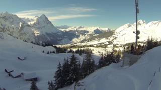 Schlittelspass mit SigisMovie Abfahrt Grosse Scheidegg bis Schwarzwaldalp [upl. by Otit182]