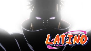 Pain destruye Konoha con el Shinra Tensei Doblaje Latino Oficial [upl. by Denoting]