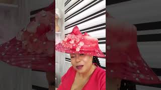 Red Basket Sinamay fascinator viralvideo goviral fypyoutube fyp fypage fypシ゚ foryou beauty [upl. by Yorgo]