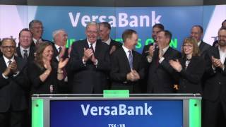 VersaBank TSXVB opens Toronto Stock Exchange Wednesday June 1 2016 [upl. by Kast]