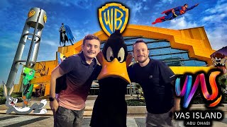 Warner Bros World Abu Dhabi VLOG  Explore the Worlds Largest Indoor Theme Park [upl. by Annauqal]