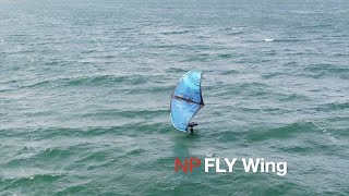 NP Fly WINGfoil 4 und 5qm Test 2023 [upl. by Hnahym357]