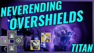 Broken Neverending Titan Overshield Barrier Build  Void 30  Witch Queen [upl. by Main]