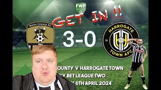 Notts County 30 Harrogate GET IN [upl. by Ettevey42]