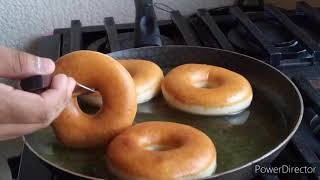 Receta para un kilo de donas esponjosas  como se hace la masa para donas paso a paso [upl. by Maze]