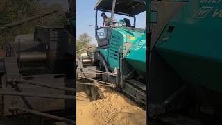 how to load vogele super 18003 Pever full width shorts shortsfeed cat [upl. by Rogerson]