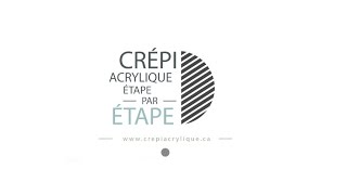 Crépi Acrylique  Étape Par Étape [upl. by Norda911]