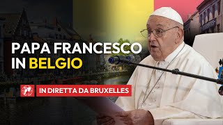 🔴 LIVE  Papa Francesco in Belgio  Incontro con il Clero  28 settembre 2024 [upl. by Zenas542]