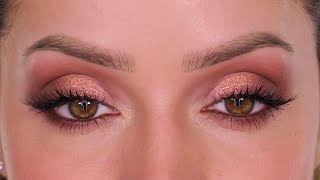 Rose Gold DuoChrome Eyeshadow Tutorial  Shonagh Scott [upl. by Etom]