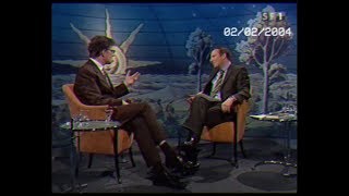 Roger Willemsen bei Sternstunde Philosophie Macht das Fernsehen dumm 010204 SF1 [upl. by Adnalram15]