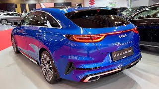 Kia PROCEED GTLine 2022  FIRST LOOK amp visual REVIEW Blue Flame [upl. by Anaz]