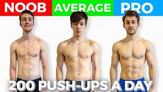 3 Guys Do 200 Push ups a Day For 30 days These Are The Results [upl. by Quincy]