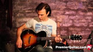 Review Demo  The Loar LH301T Thinbody Archtop [upl. by Hafital28]