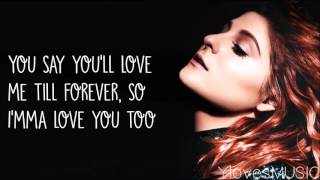 Meghan Trainor ft R City  Thank You Lyrics [upl. by Siuluj]