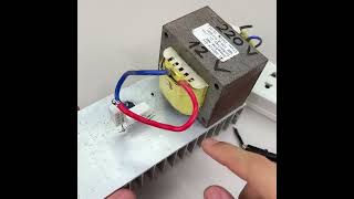 How to make simple inverter 12v to 220v electrical tips [upl. by Eeldarb]