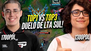 TOP 1 vs TOP 3 O FUTURO do BRASIL TATU vs JOSEDEODO  10 CHALLENGERS na PARTIDA [upl. by Corry37]