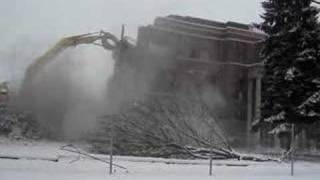 Wilson Demolition  front of school [upl. by Eenafit]