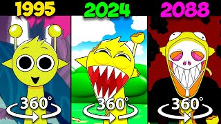 360° VR Incredibox Sprunki 1995 vs 2024 vs 2088 [upl. by Ledarf]