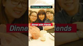 Chinese Restaurant DINNER with friends [upl. by Tnelc633]