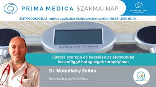 SZAKMAI NAP  Dr Mutnéfalvy Zoltán  Az elhízás jelentősége [upl. by Henriques]