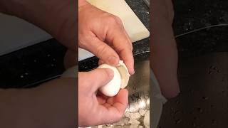 PERFECT EZ PEEL Hard boiled eggs EVERY TIME recipe eggrecipe cooking ezpeeleggs [upl. by Eamaj]