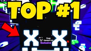 TOP 1 Youtubers HATCHED 21 HUGE HACKED CAT In 80 Hours On CAMERA 😱  Pet Simulator X [upl. by Buskus]