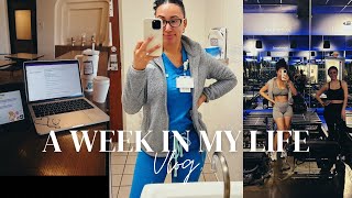 A Week In My Life  Clinical Work School Balance  Life As A Working NP Student [upl. by Roane]