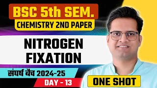 Nitrogen FixationDay13BSc 5th Semester ChemistryBe DKDian [upl. by Ennaeel]