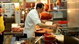 Hong Kong Street Food Preparation of the quotLunch Boxquot Chinese Fast Food [upl. by Enoitna982]