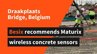 Interview Besix uses Maturix at Draakplaats in Antwerp [upl. by Hutton]