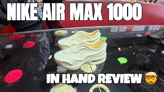 AIR MAX 1000 COMPLEXCON BOOTH WALKTHROUGH  IN HAND REVIEW  RARE 1000 WINNER WARNING INSANE 🤯 [upl. by Avad]